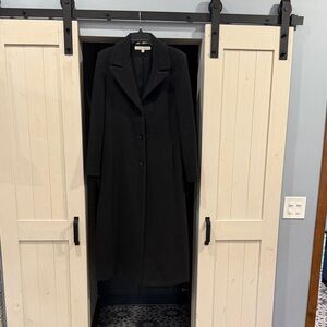 Larry Levine Black Long Coat
